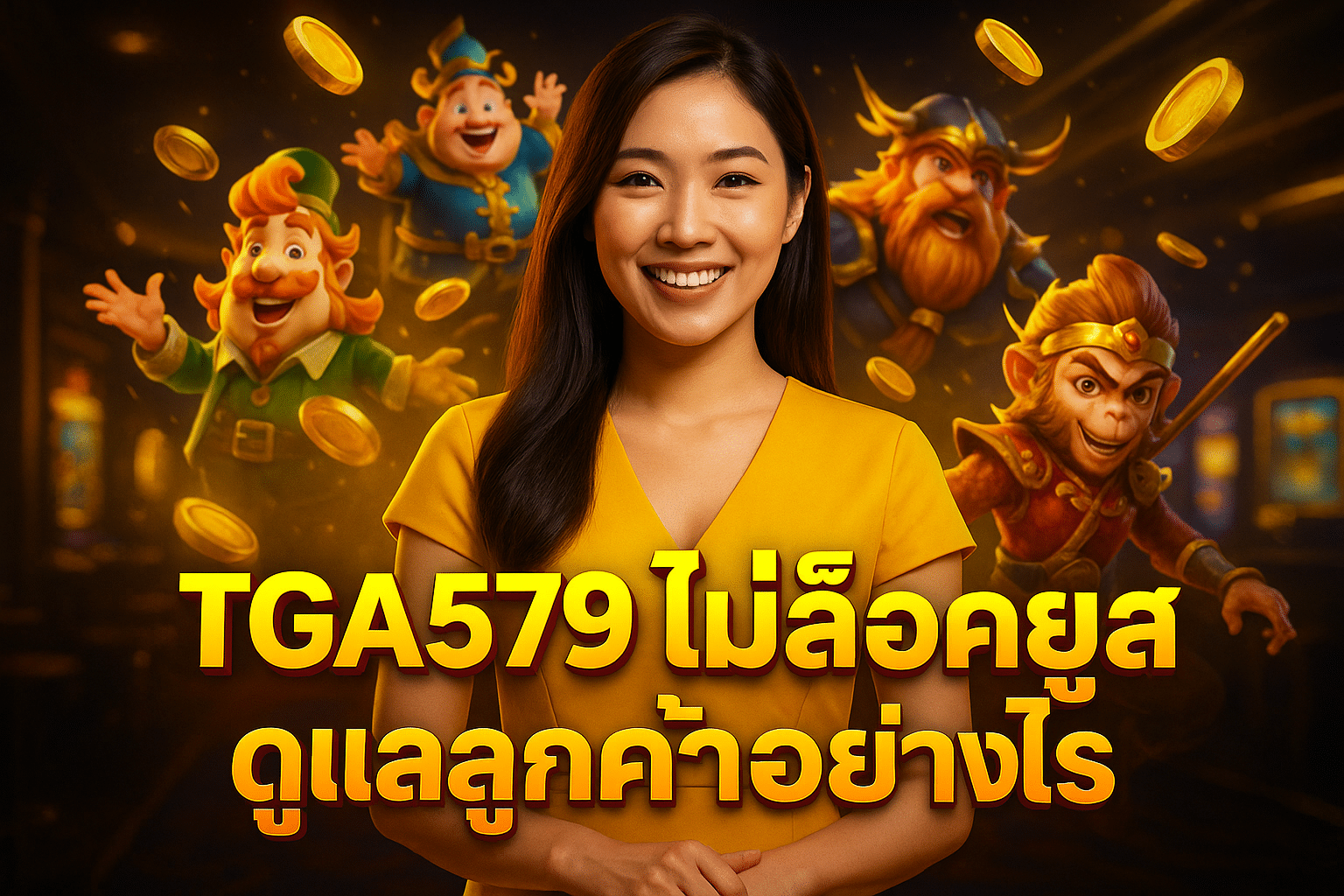 TGA579 ไม่ล็อคยูส ดูแลลูกค้าอย่างไร