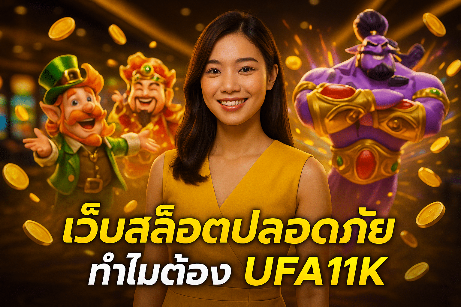 เว็บสล็อตปลอดภัย ทำไมต้อง UFA11K